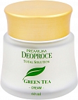 Deoproce~Крем с экстрактом зеленого чая~Premium Green Tea Total Solution Cream
